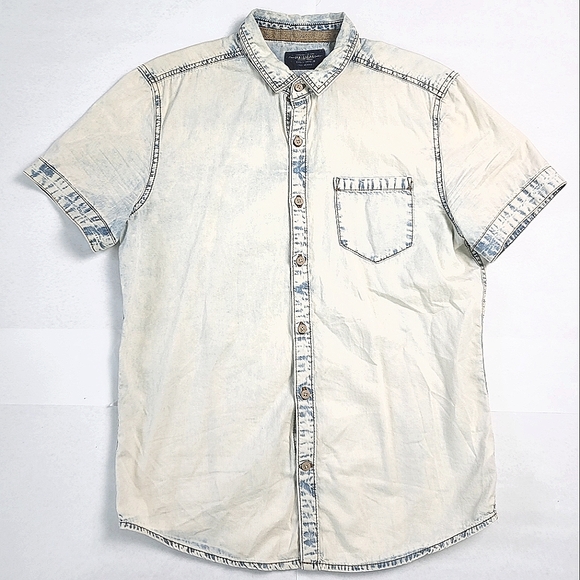 Pull & Bear Button Down Dress Shirt - Picture 1 of 3